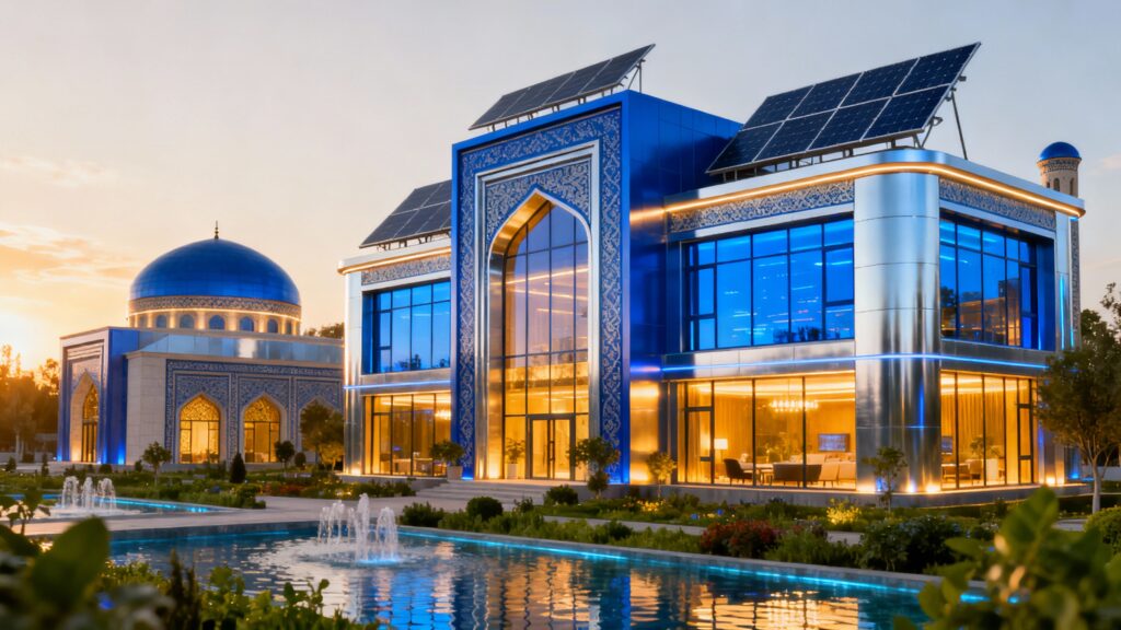 Futuristic Central Asian Green Buildings