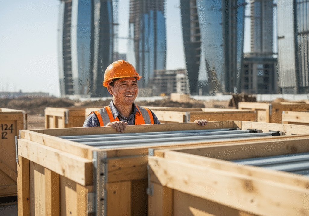 chinese contractor aluminum delivery